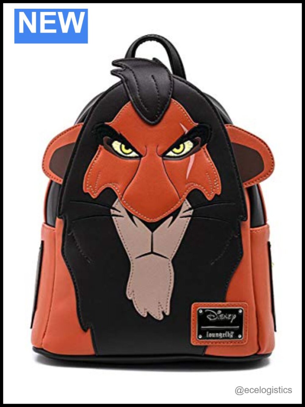 Loungefly Disney Lion King Scar Cosplay Women's Double Strap Shoulder Bag Purse